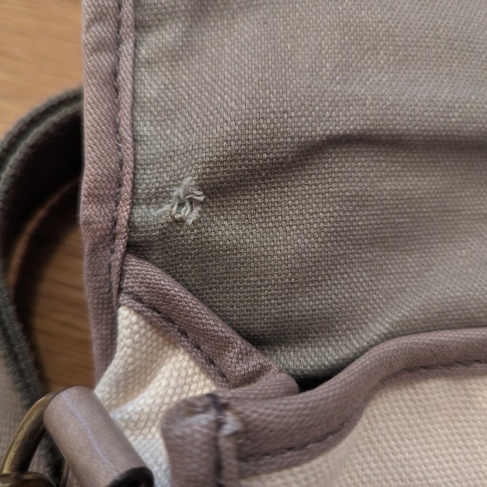 Fossil Reissue Vintage Canvas Crossbody - image 5